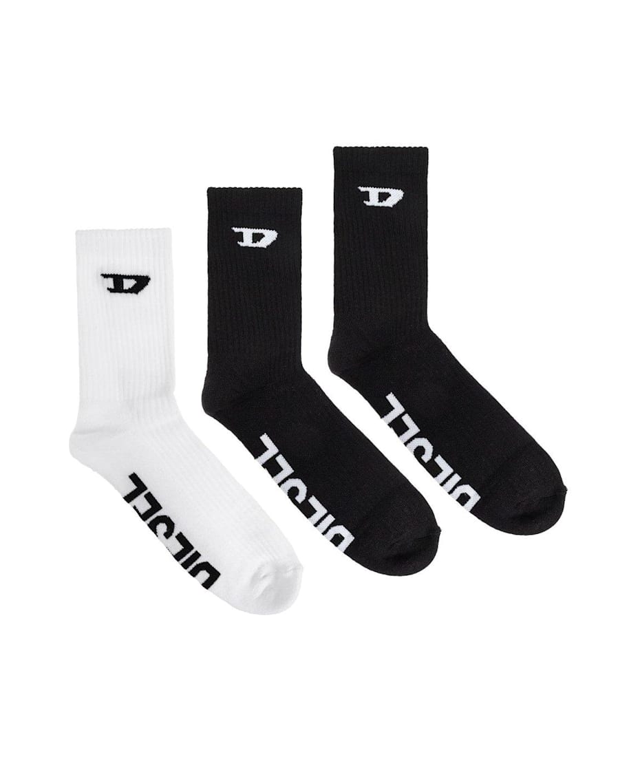 Diesel Skm-d-crew-sport Three Pack Socks | italist