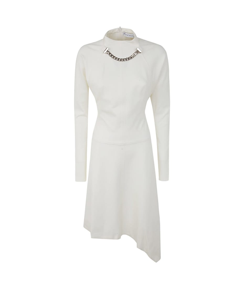 J.W. Anderson Neck Chain Long Sleeve Dress | italist, ALWAYS LIKE