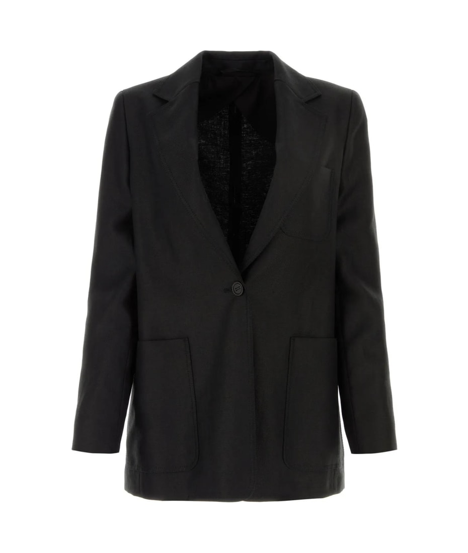 ジャケット MAX MARA 'Boemia' blazer Black  BOEMIA Max Mara Boemia single-breasted Blazer | Black | FARFETCH