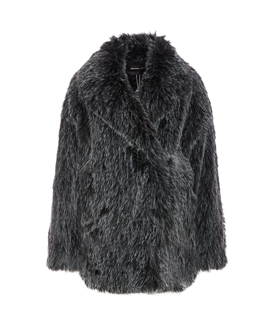 142.MICHAEL KORS FAUX SHEARLING（Faux Fur Coat | Michael Kors [GR]）