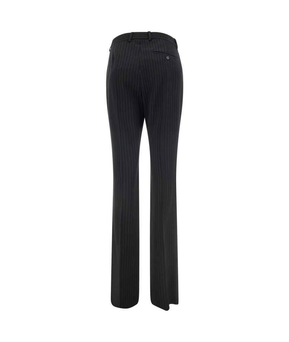 パンツ BALENCIAGA Embroidered stretch wool pant (725513TNT36 1070) Balenciaga Embroidered Stretch Wool Pant – LOZURI®