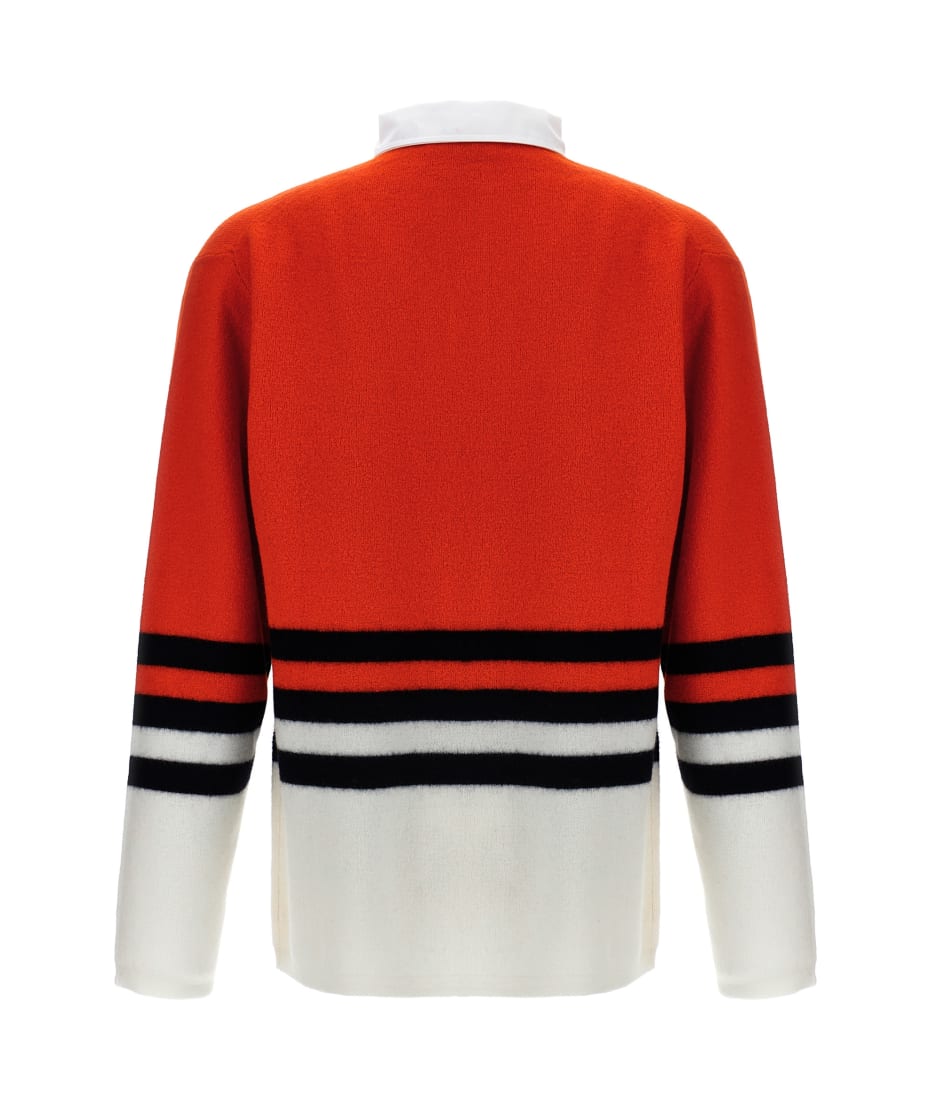 Wales Bonner 'cypher' Polo Shirt | italist