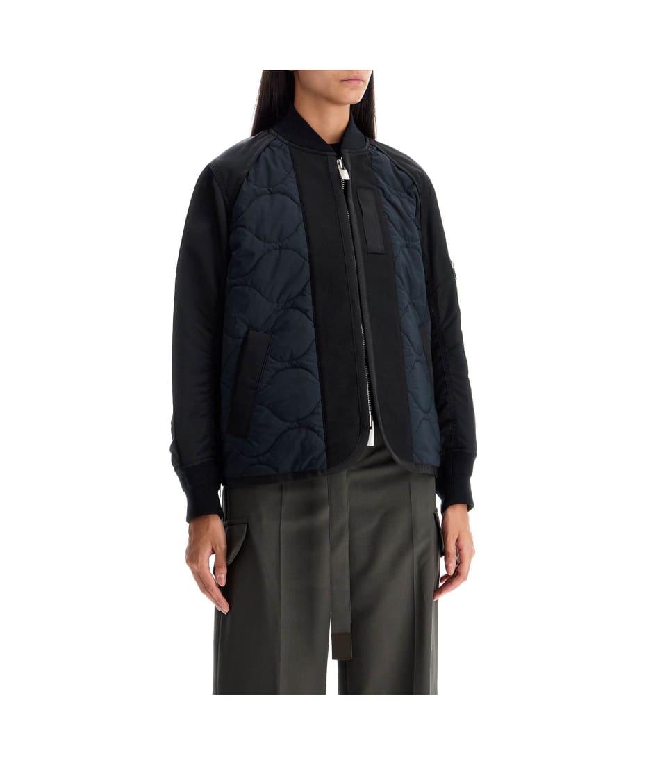 【送料&関税込】Sacai Hybrid Nylon And Ripstop Jacket Sacai Hybrid Nylon And Ripstop Jacket | italist