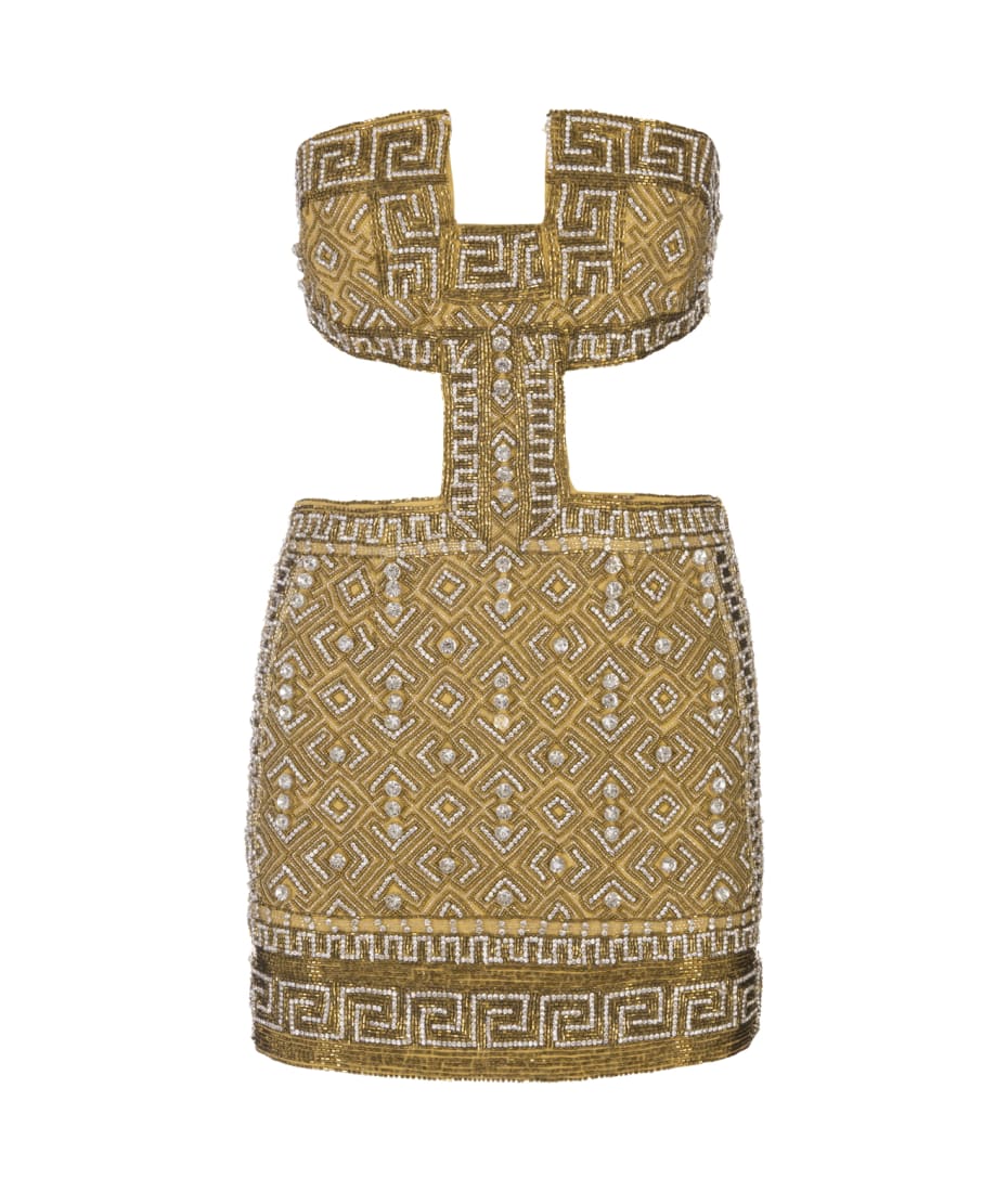 retrofete Golden Norma Mini Dress | italist