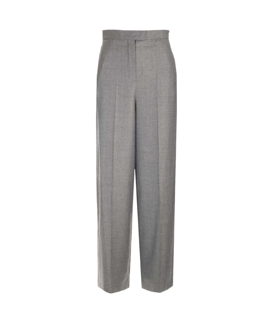 High-waisted tailored trousers - Light beige - Ladies | H&M IN