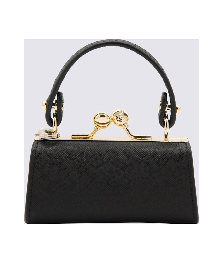 ★Vivienne Westwood★ Sam Crossback Black 4C020002UL0082N401 Vivienne Westwood Black Top Handle Bag | italist