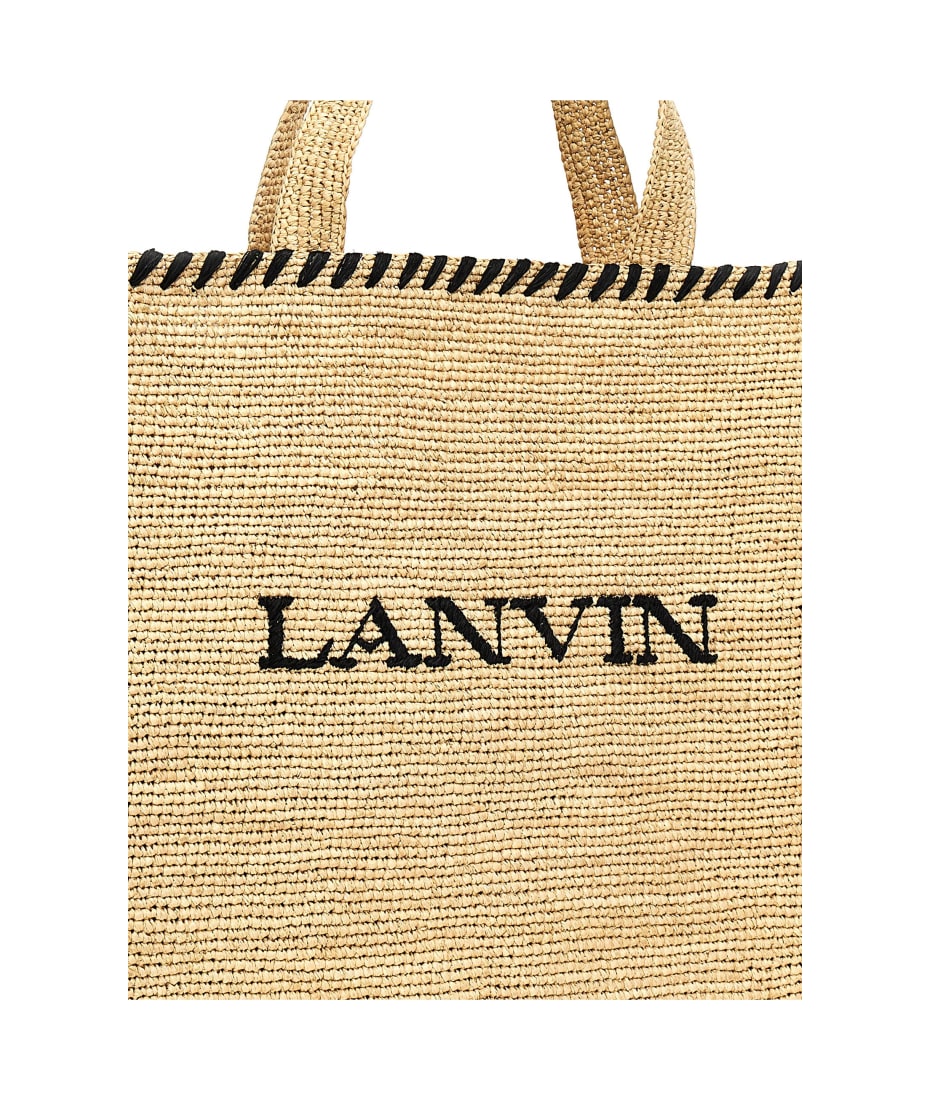 トートバッグ LANVIN Shopper Bag - Lanvin - Wicker - Neutral Lanvin Raffia Tote Bag | Lanvin