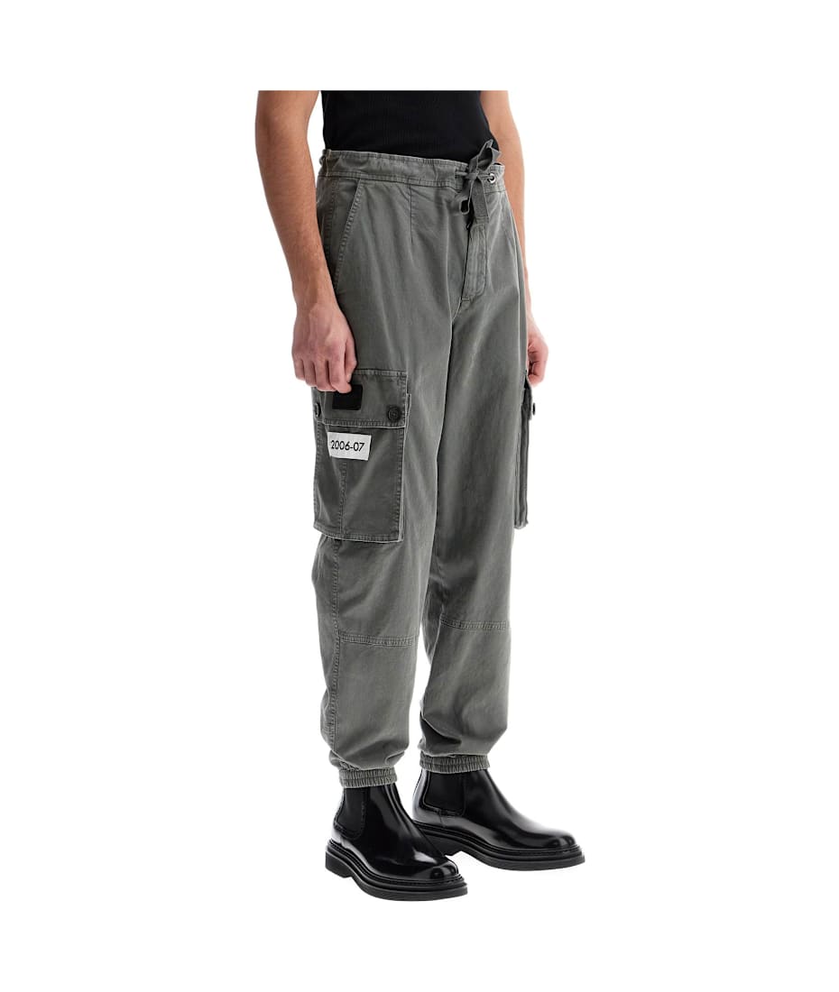 Dolce & Gabbana Re-edition Cotton Cargo Pants In | italist, ALWAYS