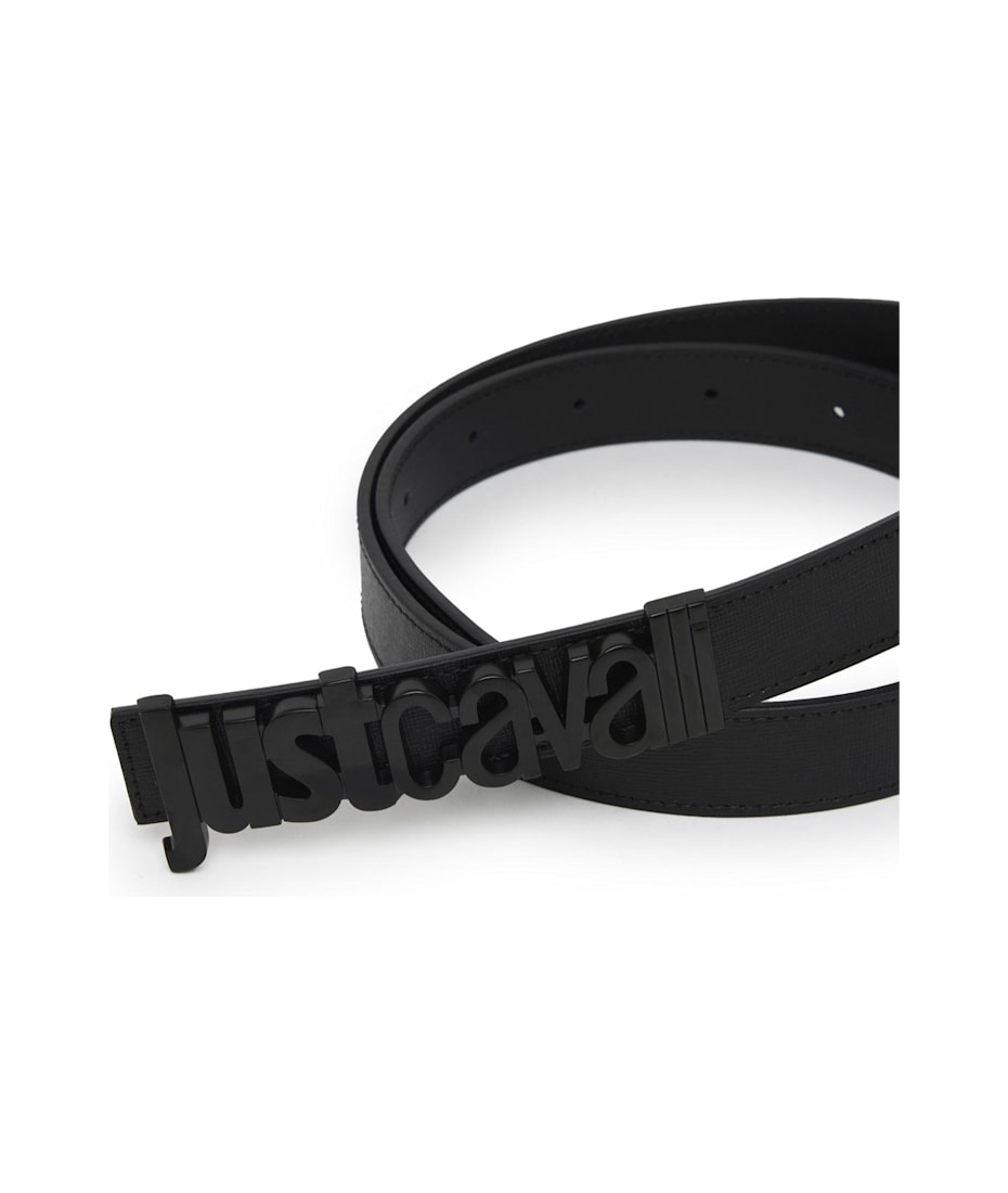 小物 Archive 00s Just Cavalli Design Belt Just Cavalli By Roberto Cavalli 00s Y2K Vintage White