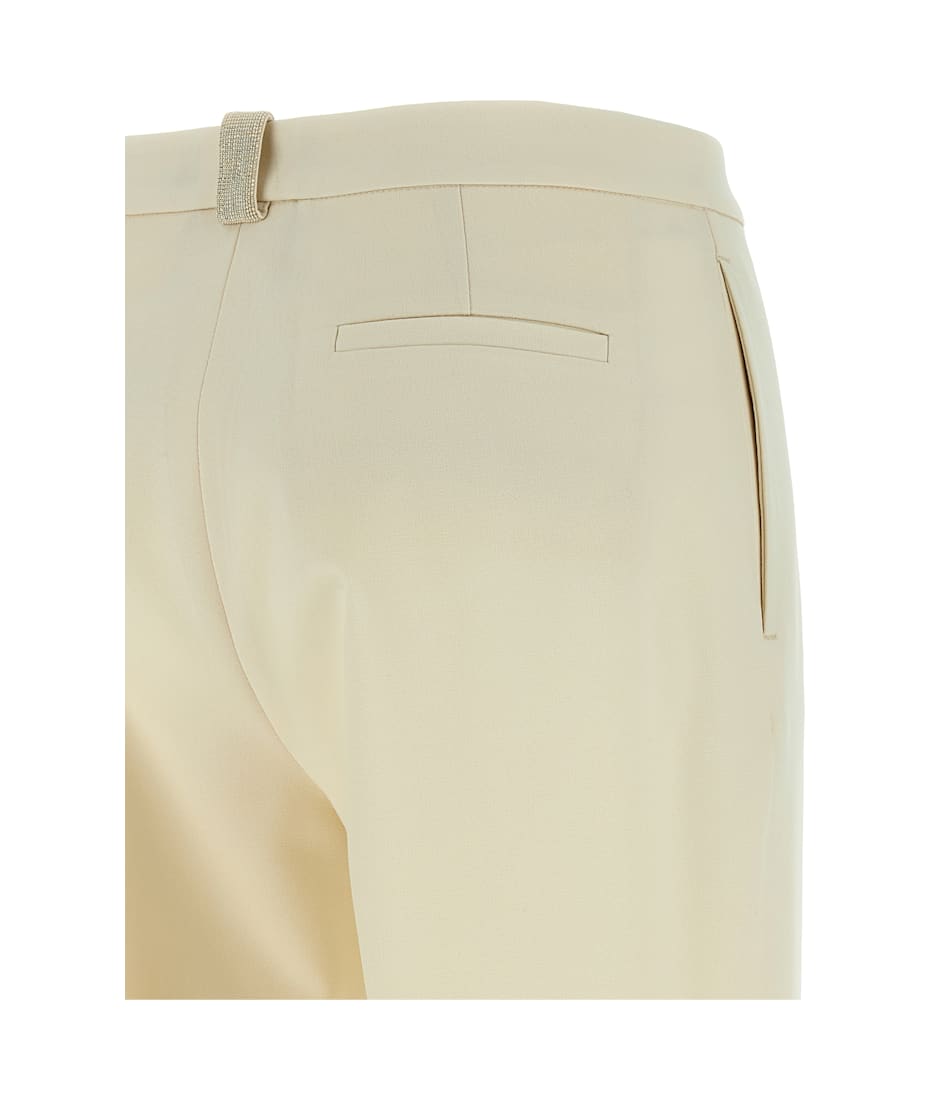 パンツ FABIANA FILIPPI Jewel detail pants (PAD215F362L530 1269) Fabiana filippi Jewel detail pants available on julian