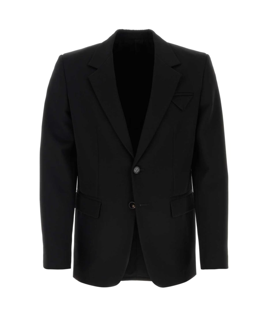 Bottega Veneta Black Wool Blazer | italist