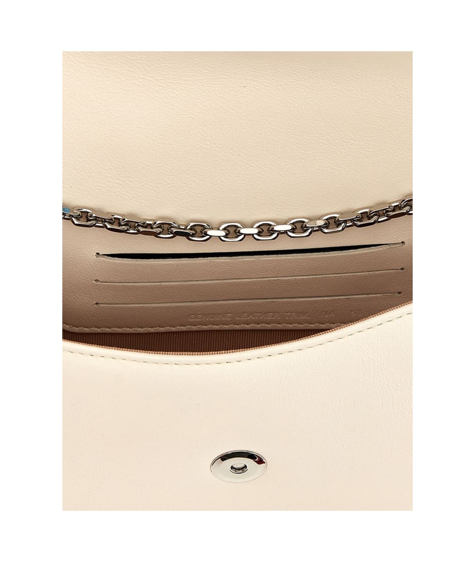 【完売必至】関税込★2025SS★RogerVivier★「Jeu De Fille」bag Jeu de Fille Clutch in glitter Silver Woman