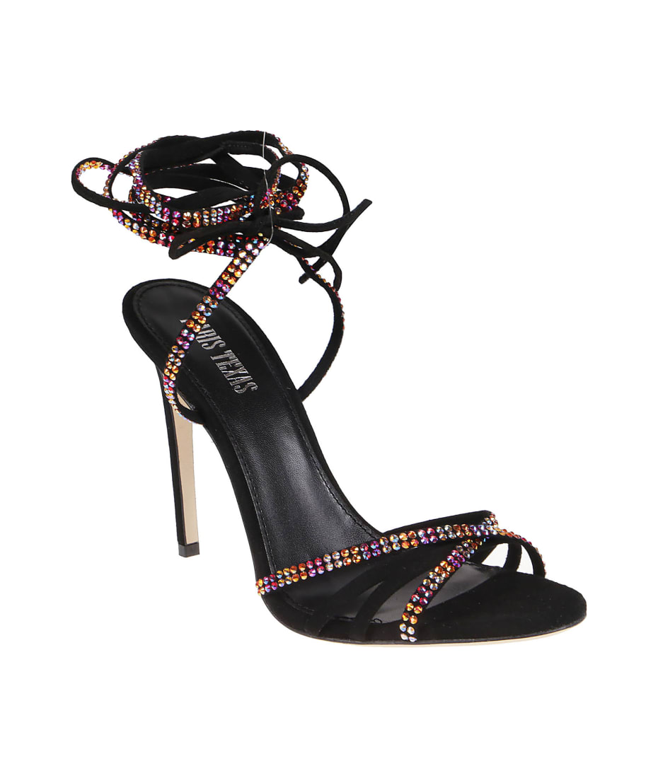Paris Texas Holly Nicole Lace Up Sandals | italist