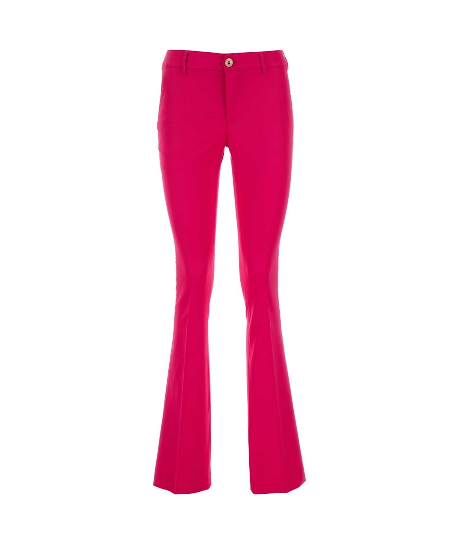 パンツ PT TORINO Fuchsia Stretch Viscose Elsa Pant PT Torino Fuchsia Stretch Viscose Elsa Pant | italist