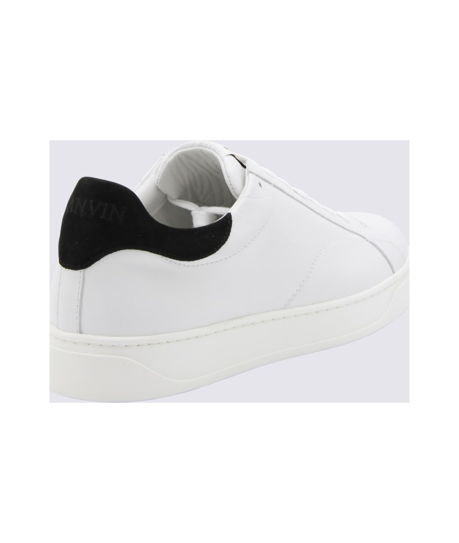 スニーカー Lanvin Ddbo Sneakers In White Leather Lanvin DDBO Studded Leather Sneakers | White | FARFETCH