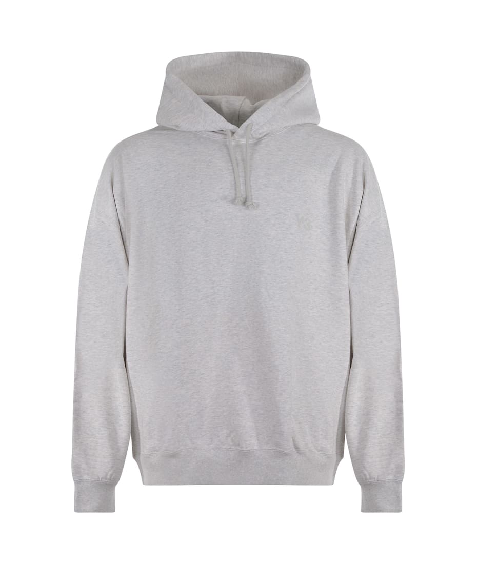 【関税&送料込】Adidas Y-3 Grey Hoodie Y-3 Adidas Zip Hoodie CL Y3 Classic Logo Print Yohji
