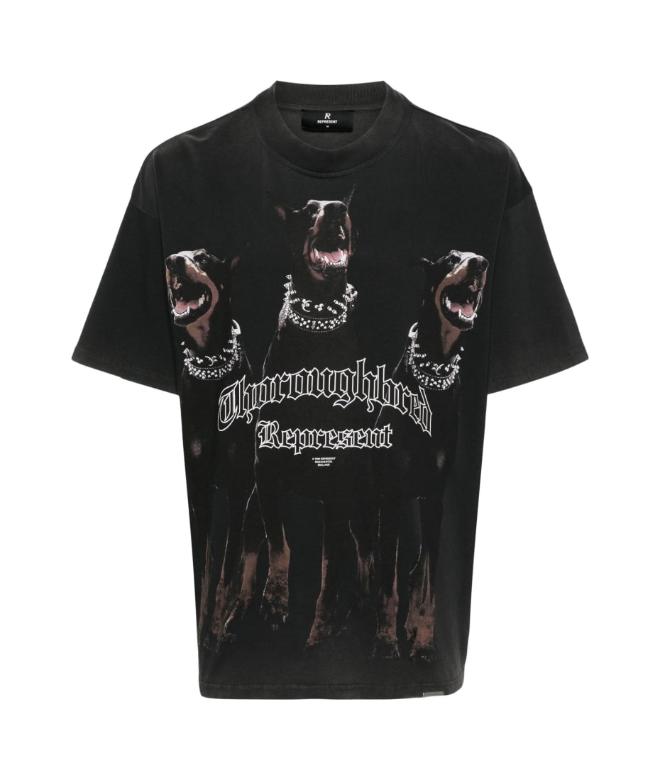 【関税&送料込】Represent T-shirts and Polos Black Represent T-shirts And Polos Black | italist