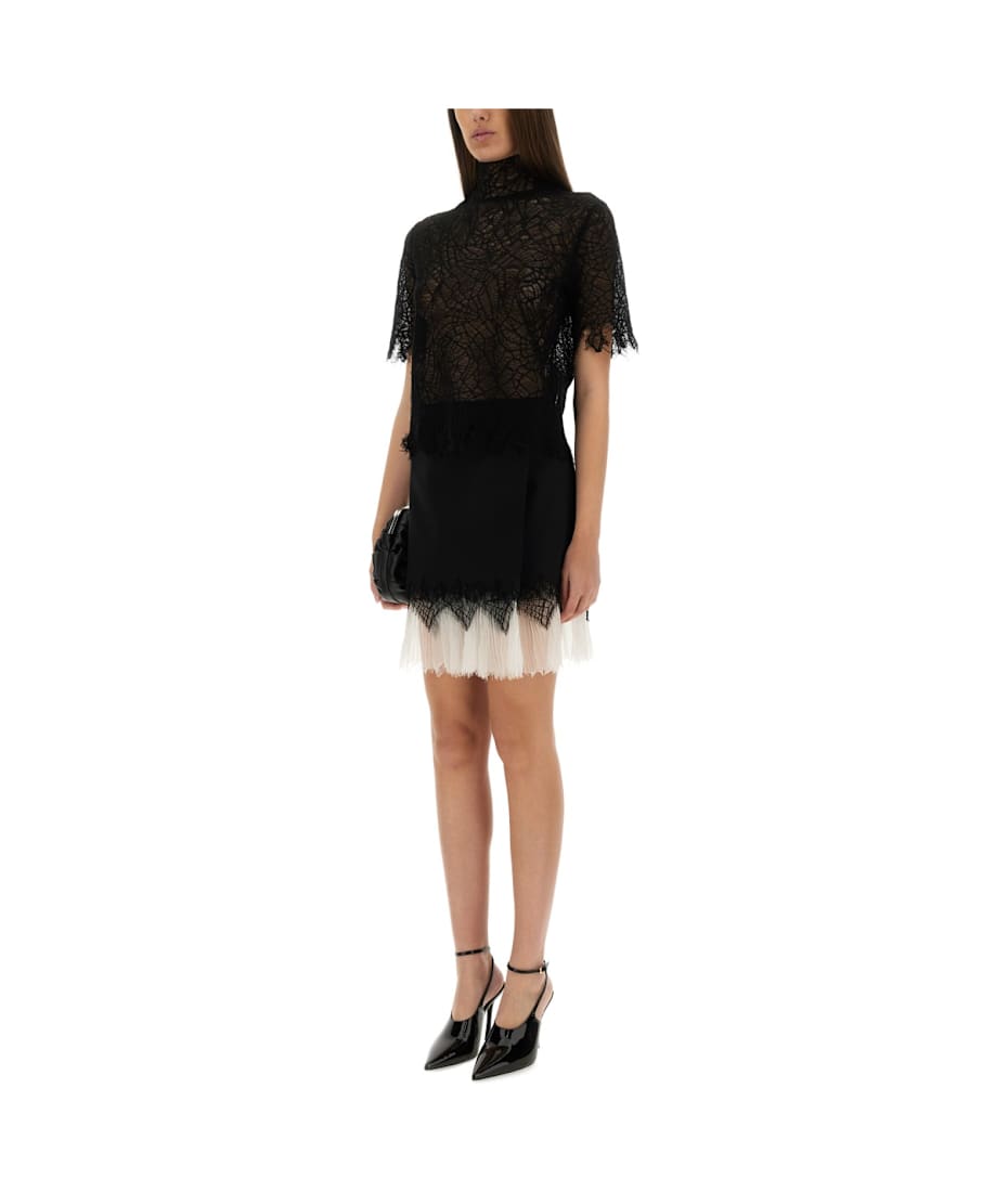 【送料&関税込】Alexander McQueen Spider Web Lace Miniskirt Alexander McQueen Spider Web Lace Miniskirt | italist