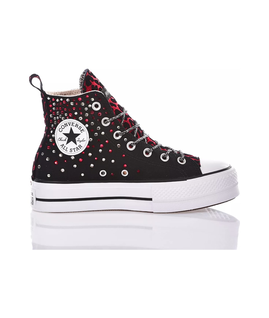 Polka dot best sale converse platform