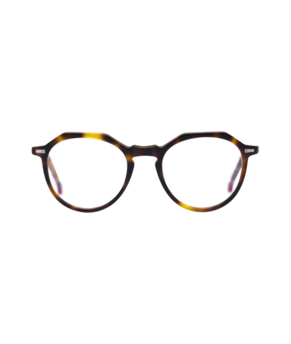 メガネ KYME Kyme - OWEN CON 3 - OPTICAL GLASSES - transparent blue Kyme Owen Con 2 - Optical Glassesyellow Tortoise | italist