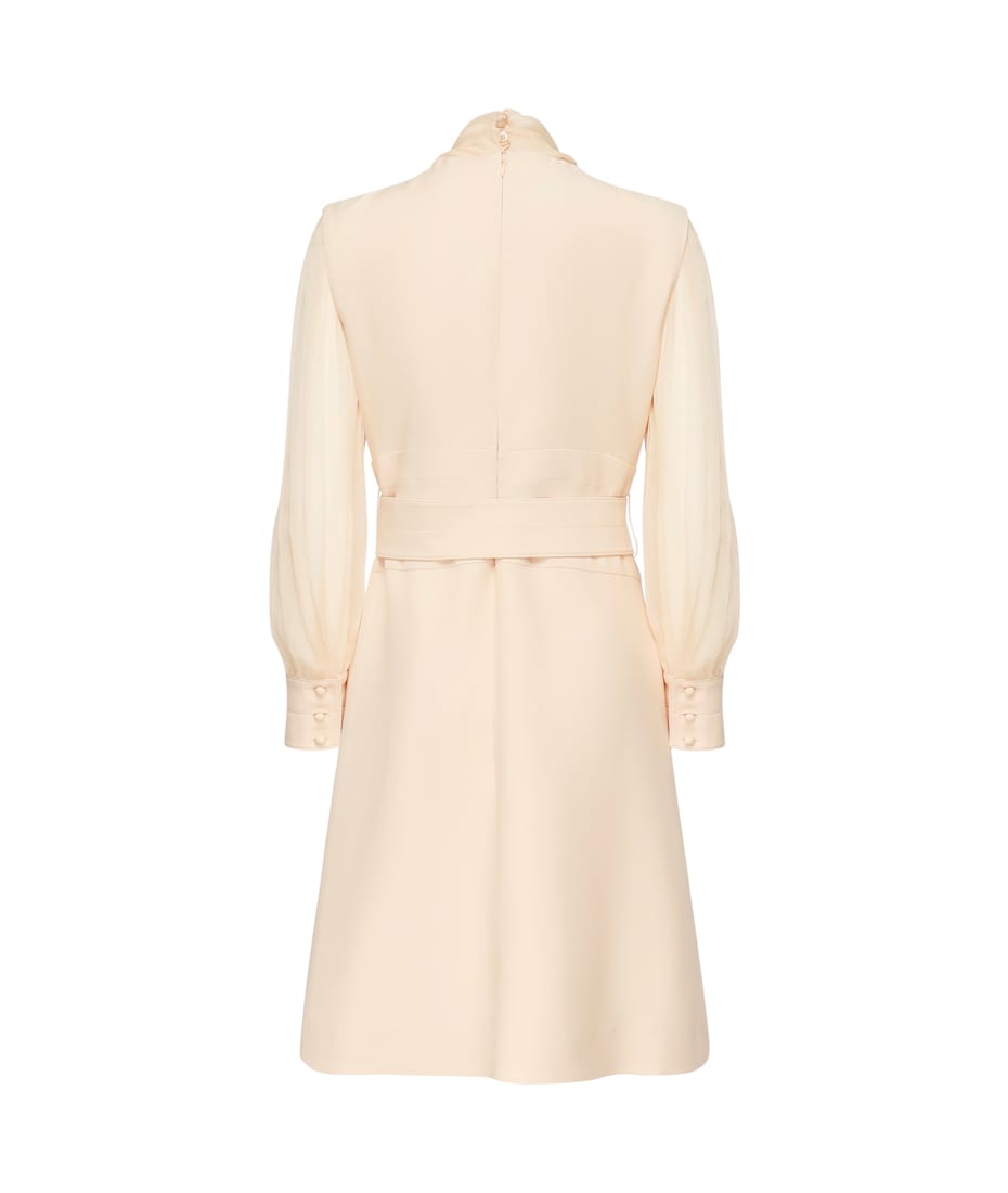 VALENTINO ベージュ フリル ベアトップ 38 VALENTINO ベージュ フリル ベアトップ 38 VALENTINO ベージュ
