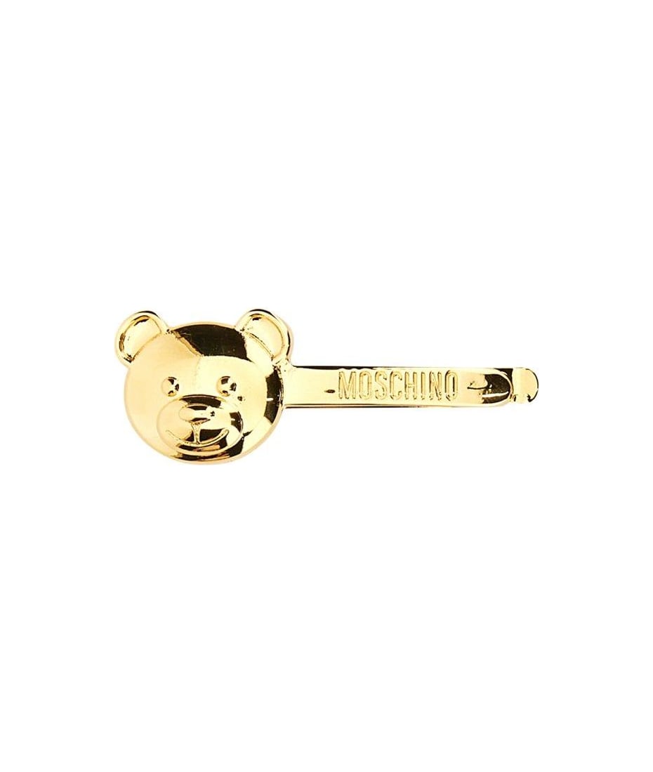 Teddy Bear Logo Engraved Tie Clip