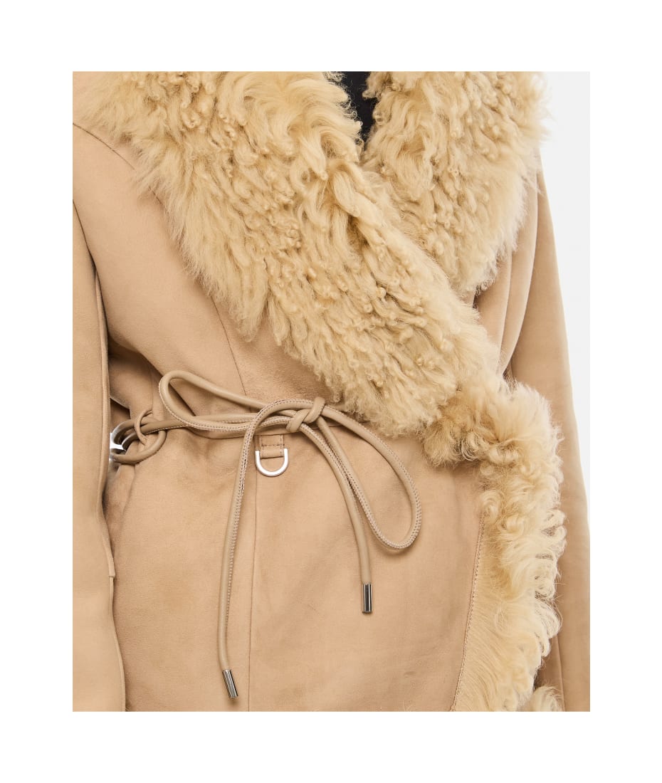 【関税込み】Saks Potts ベージュ Moss シアリングジャケット Saks Potts Jackets for Women | Online Sale up to 79% off | Lyst