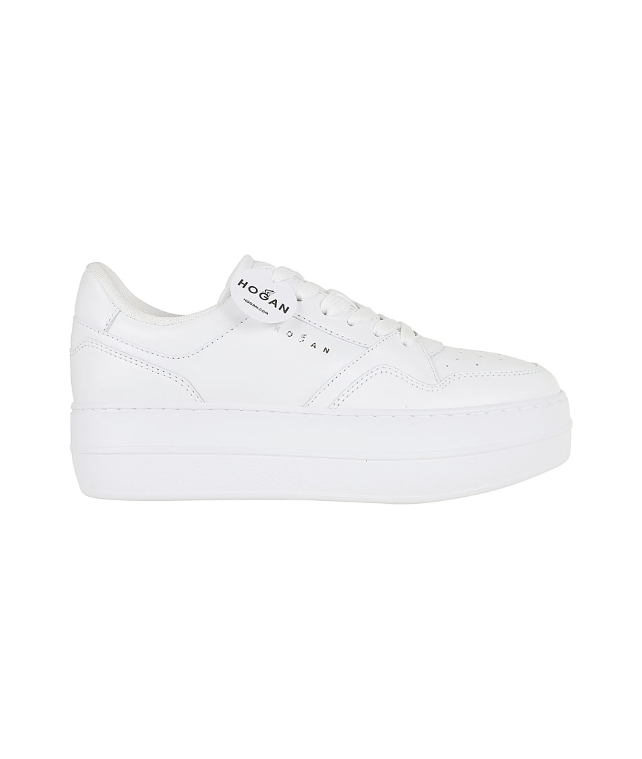 スニーカー HOGAN Women Sneakers HXW6700FK80U3J0CAS White Hogan White Leather Sneakers | italist
