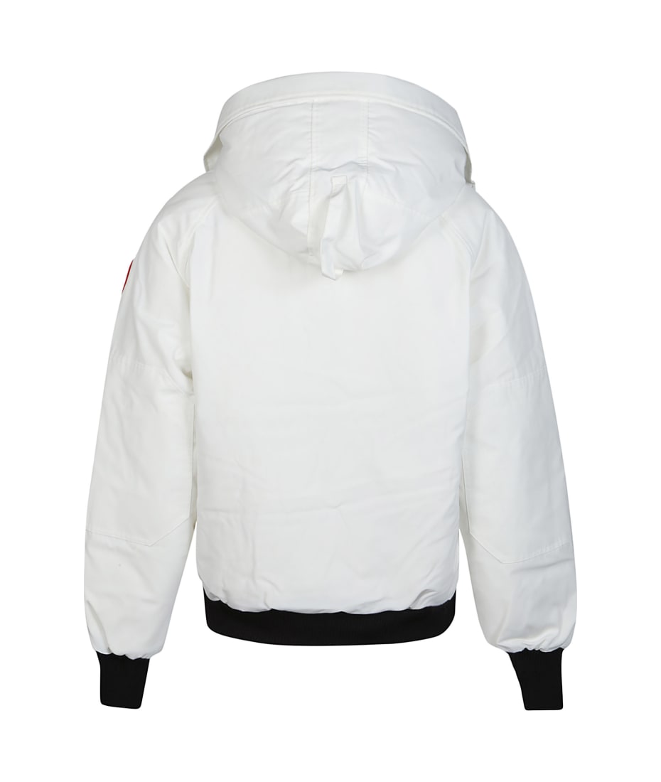 White canada best sale goose bomber jacket