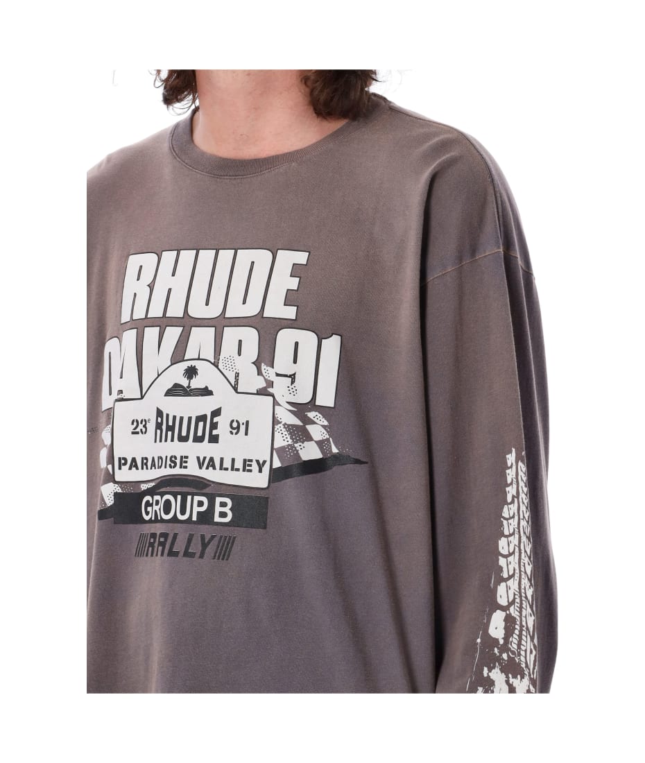 トップス RHUDE DAKAR 91 L/S Tee M Rhude Dakar 91 L/S Tee – Oneness