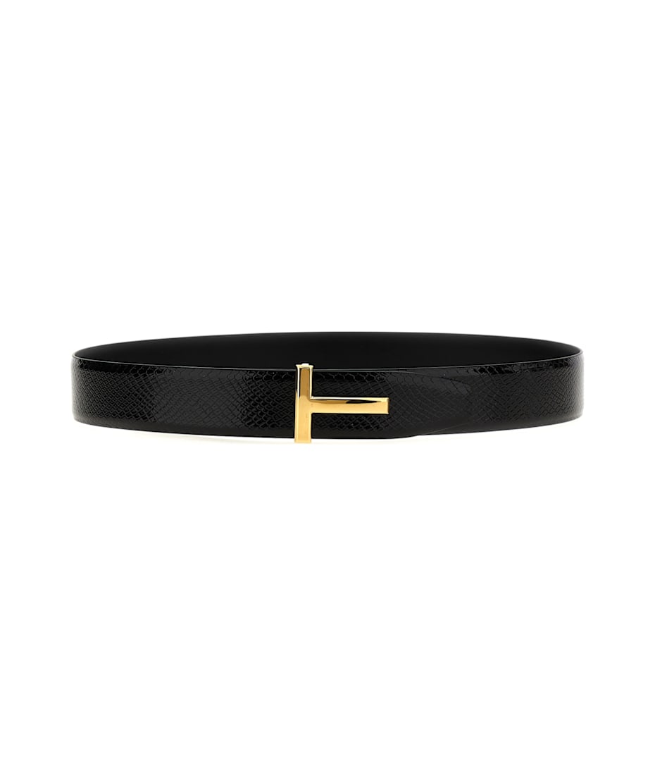 【関税込み】tom ford Logo buckle reversible belt Tom Ford Logo Reversible Belt