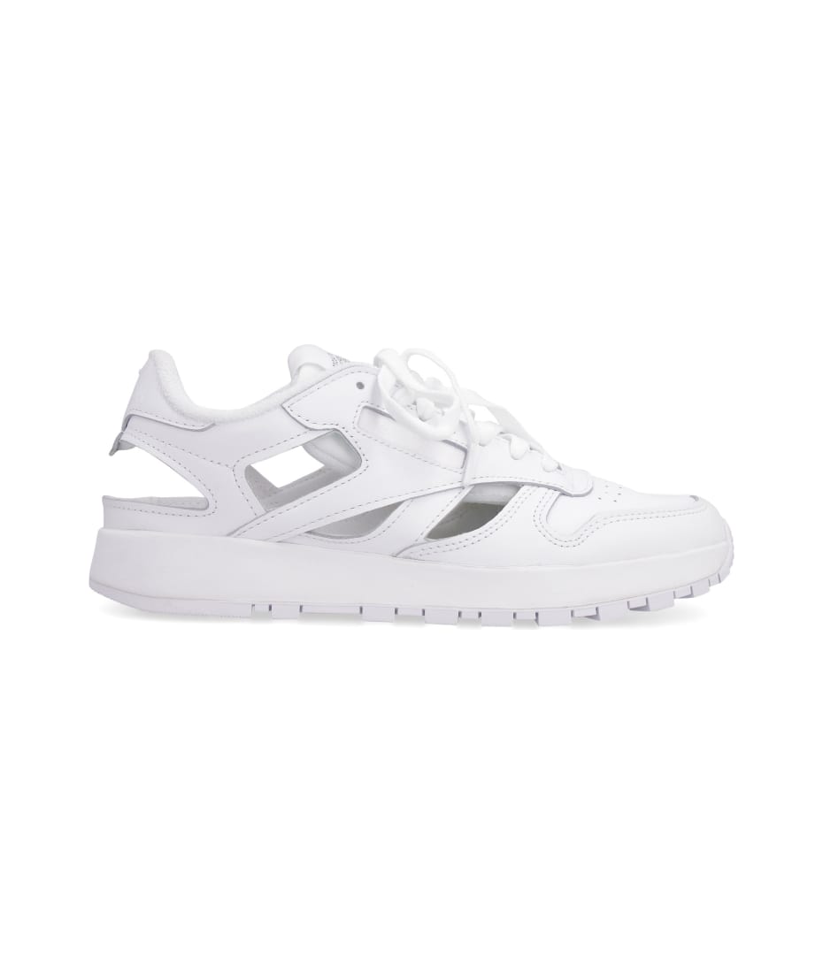 Maison Margiela Mm X Reebok - Tabi Leather Low-top Sneakers