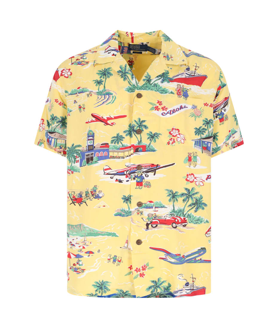 Polo ベア コットン ジャージー Tシャツ