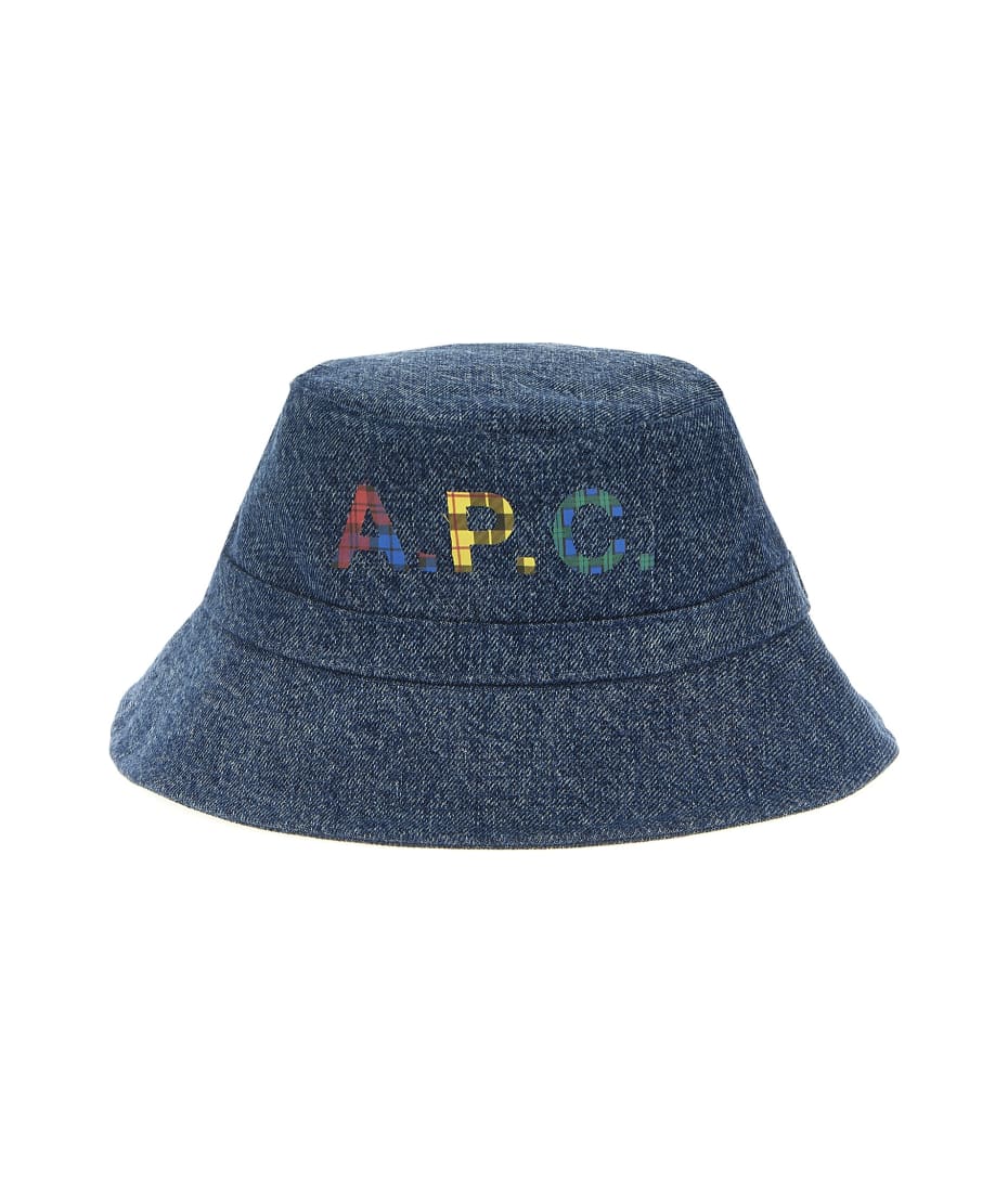 A.P.C. Blue Denim Alex Bucket Hat A.P.C.