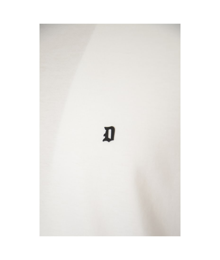 Dondup White T-shirt With Logo | italist