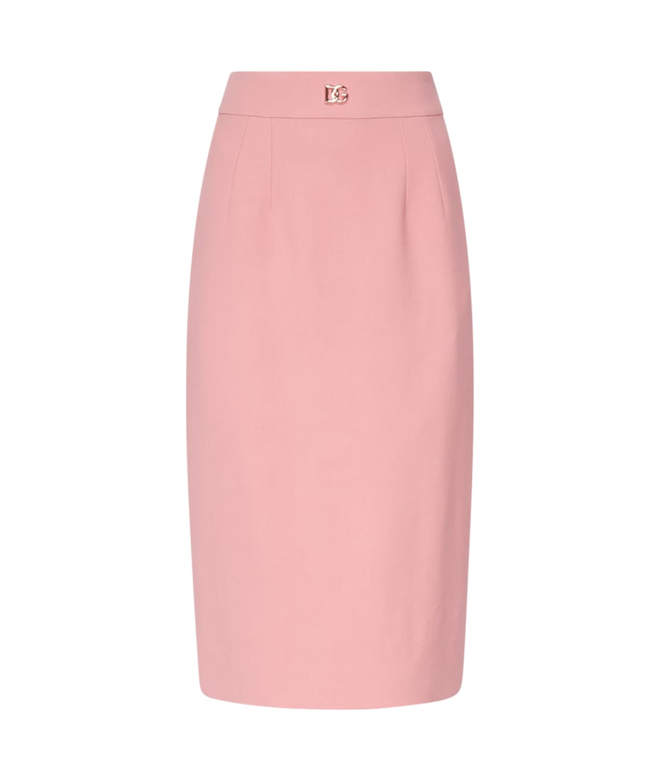 スカート Dolce & Gabbana Dg Logo Longuette Pencil Skirt Dolce & Gabbana Longuette Pencil Skirt | italist