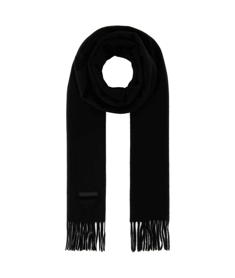 スカーフ PRADA SCARF (27456S21210QG F0967) Buy Prada Knit Scarf 'Black/White' - 27456 S21210QG F0967