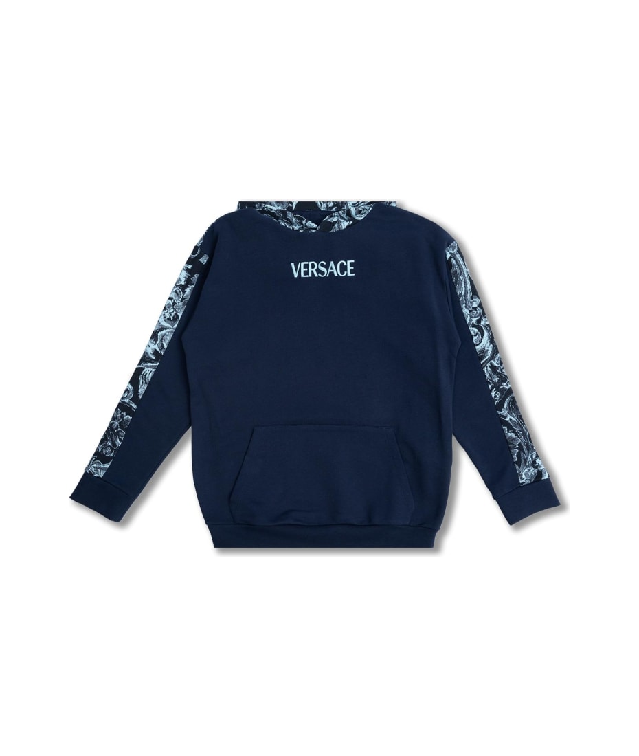 Versace Kids Patterned Hoodie italist