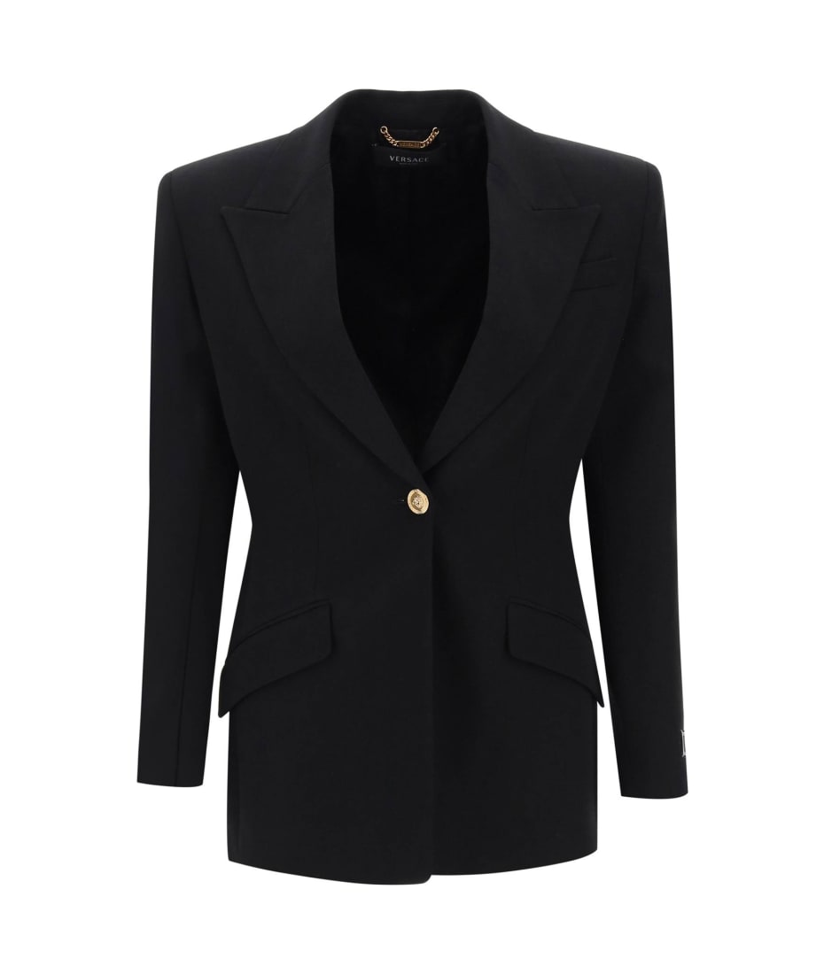 ジャケット VERSACE SINGLE BREASTED MEDUSA JACKET Versace Single-breasted Medusa Jacket | italist