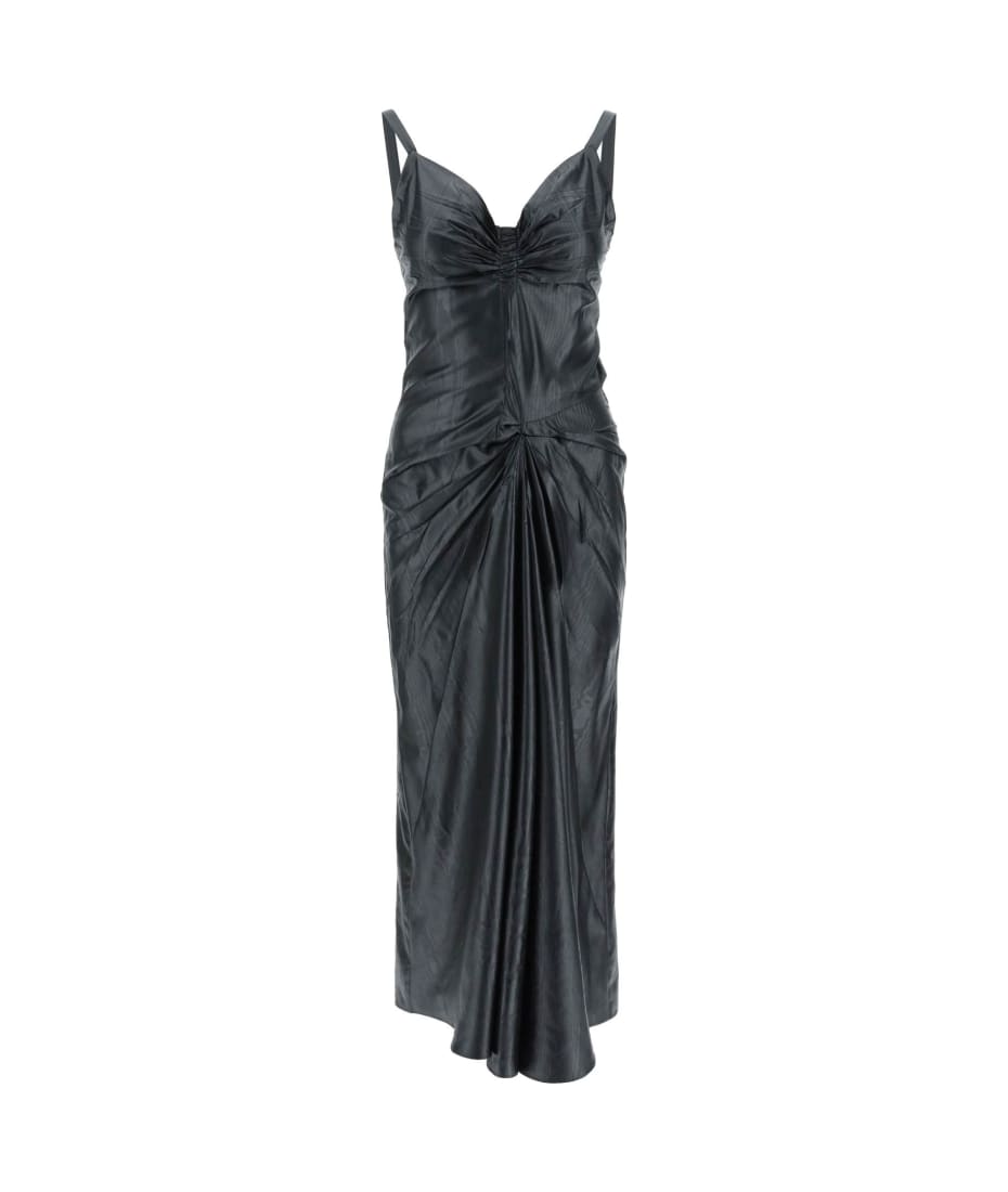 ワンピース Maison Margiela Moire Polyester Dress Maison Margiela Poly moiré dress | REVERSIBLE