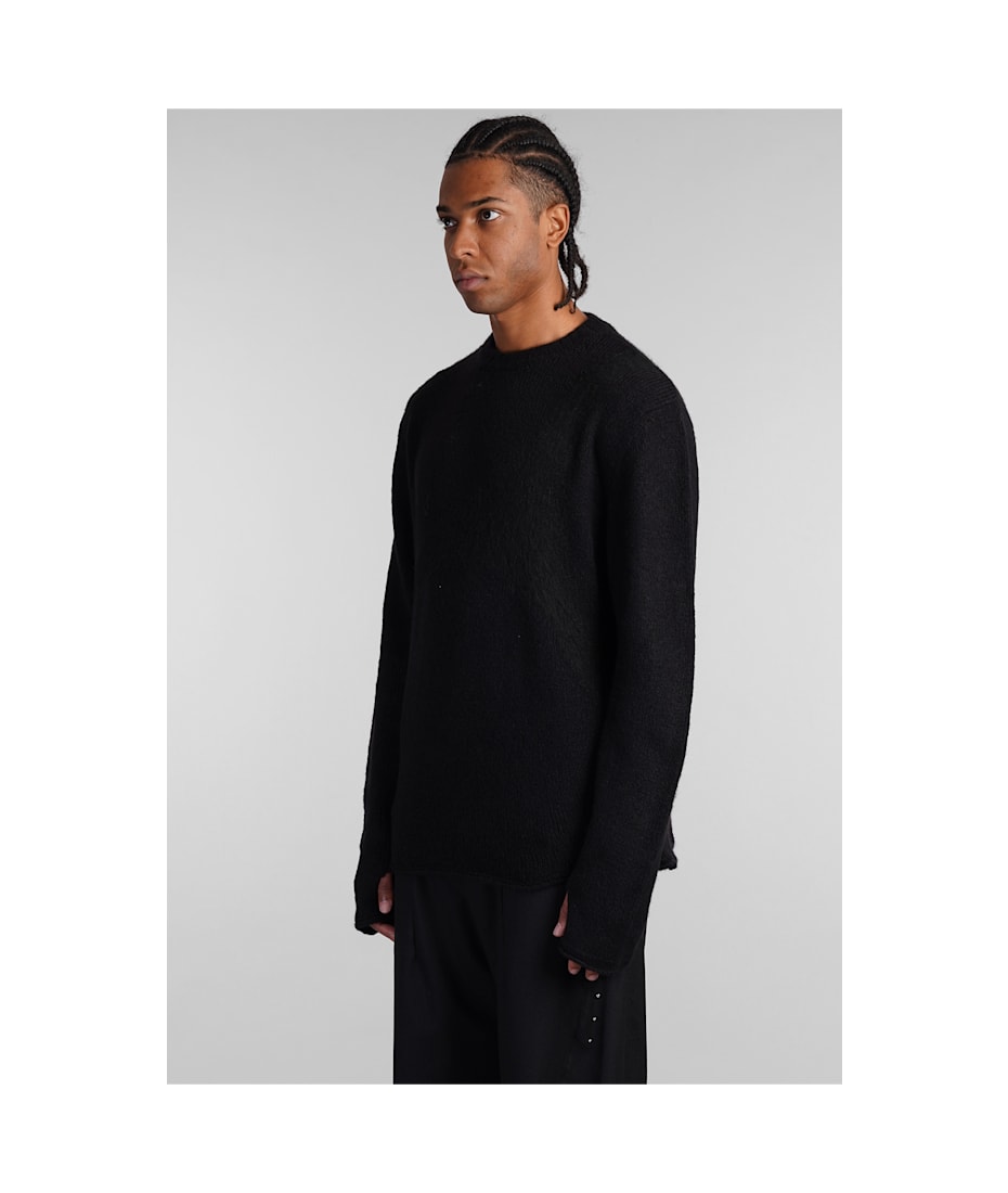 J.L-A.L Stave Knit Knitwear In Black Wool | italist, ALWAYS LIKE A