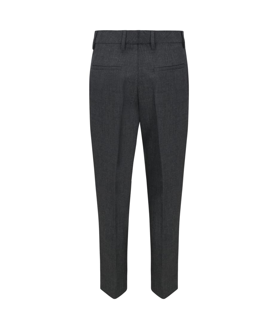 Womens Prada black Wool Sateen Cigarette Trousers | Harrods # {CountryCode}