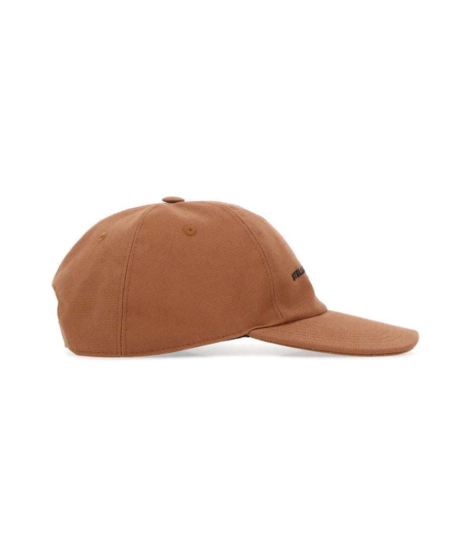 【送料&関税込】Stella McCartney Caramel Cotton Blend Baseba Stella McCartney Caramel Cotton Blend Baseball Cap | italist