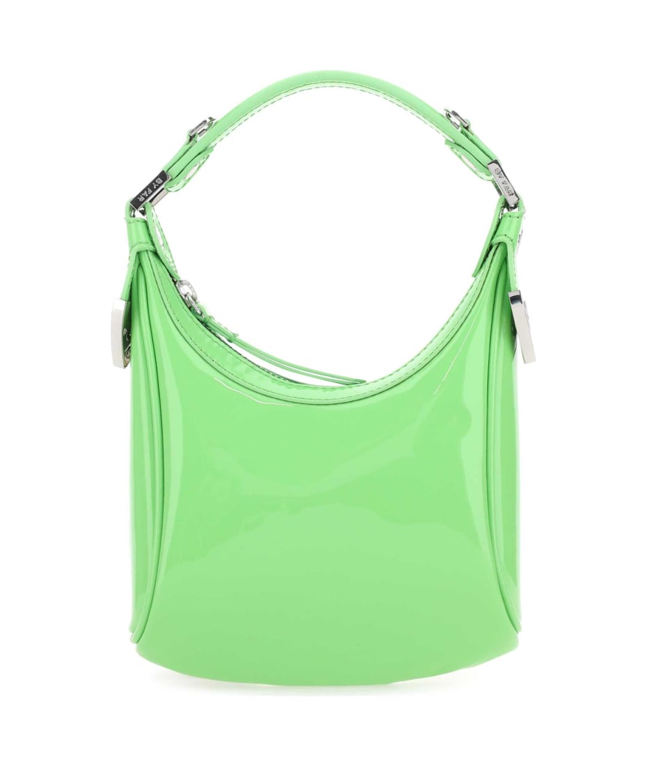 トートバッグ by FAR Light green leather Cosmo handbag BY FAR Light Green Leather Cosmo Handbag | italist