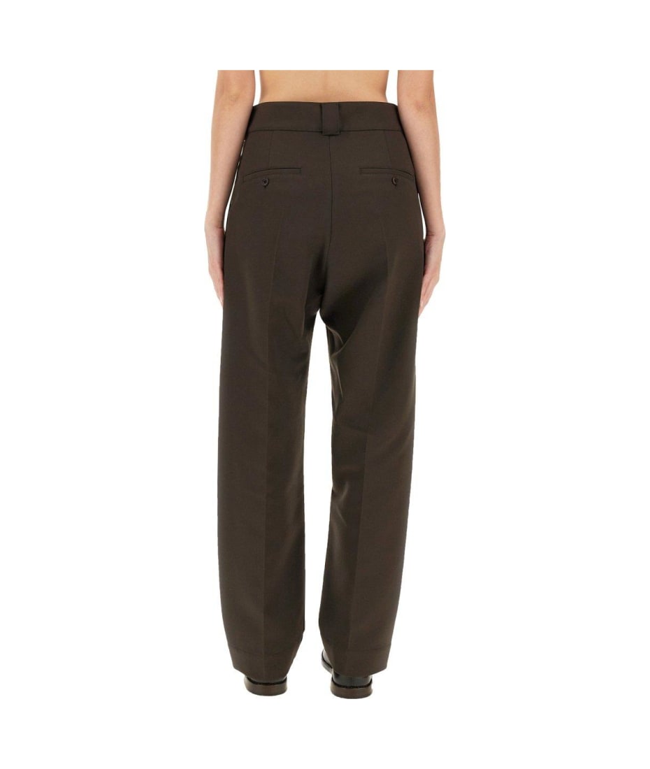 パンツ lemaire straight-leg tailored trousers Lemaire Tailored Straight Leg Trousers | italist