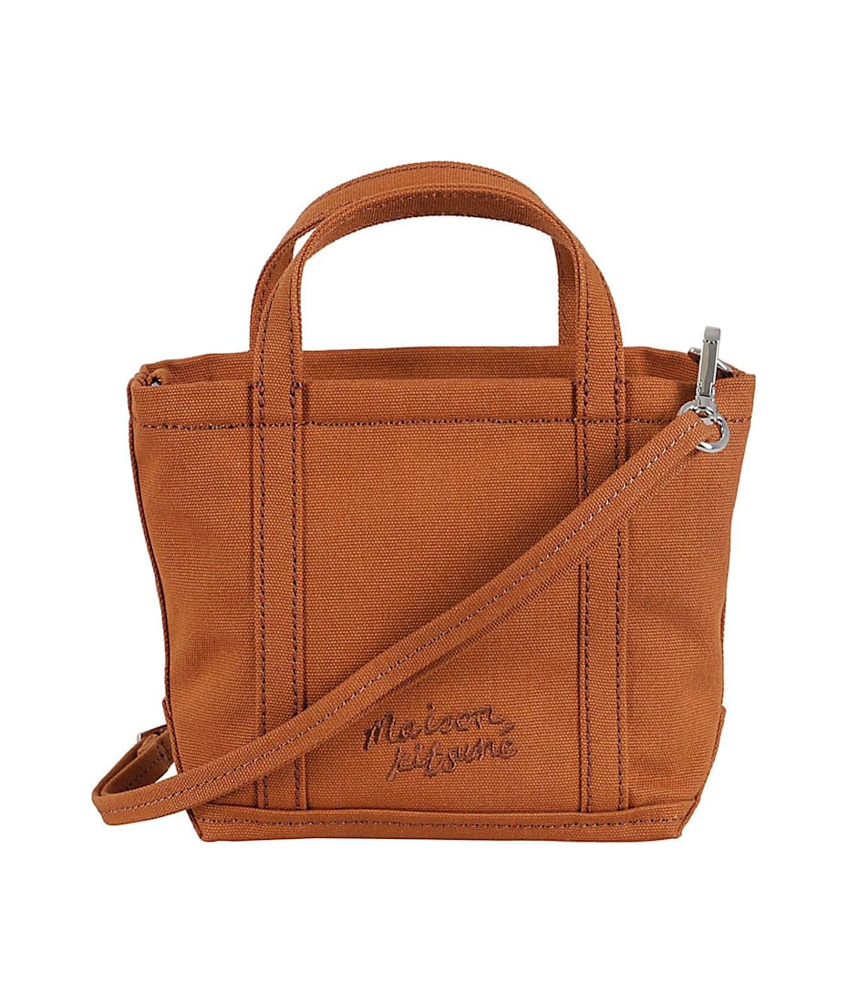 メゾン キツネ★Embroidery Women Fox Head Mini Tote FOX HEAD MINI TOTE | Maison Kitsuné