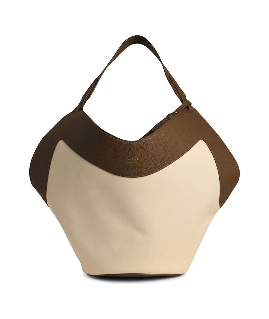 【送料&関税込】Khaite Lotus Cream Blend Tela Bag Khaite Lotus' Cream Blend Tela Bag | italist