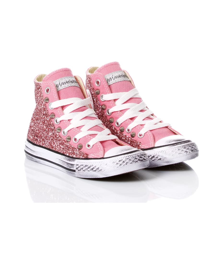 Converse con glitter best sale