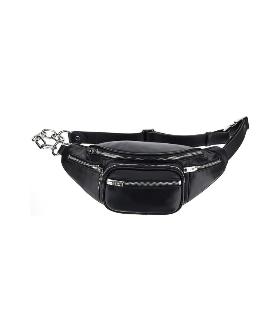 Alexander wang fashion metal logo belt