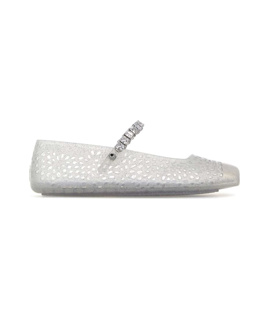 バレエシューズ Jimmy Choo Transparent Rubber The Jelly Ballerinas Jimmy Choo Transparent Rubber The Jelly Ballerinas | italist